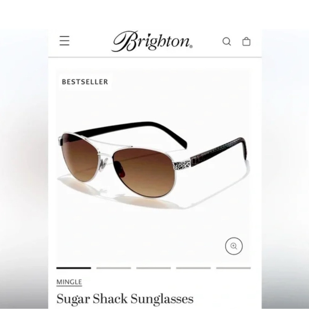 Brighton Handmade Black Sunglasses